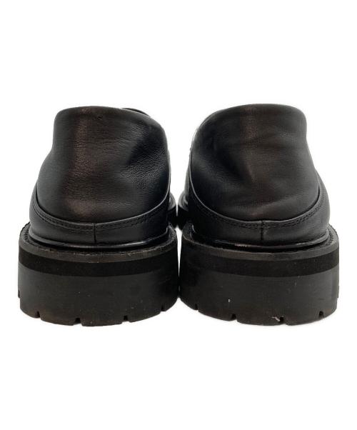 ZARA（ザラ）ZARA (ザラ) スクエアトゥスリッポン ブラック サイズ:42の古着・服飾アイテム