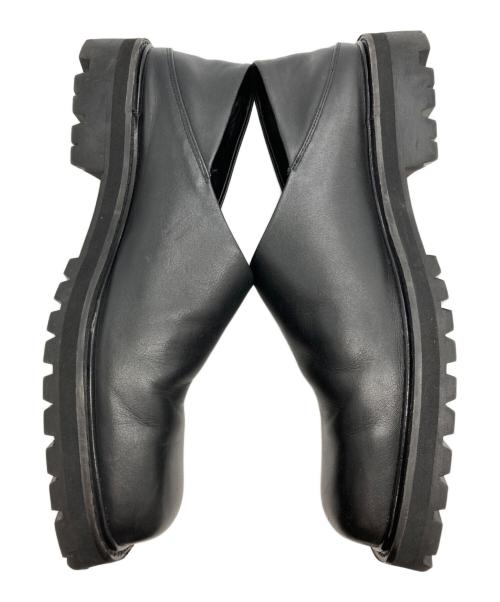 ZARA（ザラ）ZARA (ザラ) スクエアトゥスリッポン ブラック サイズ:42の古着・服飾アイテム