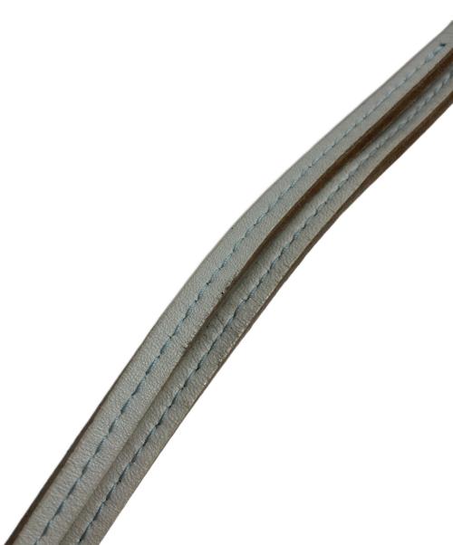 BOTTEGA VENETA（ボッテガベネタ）BOTTEGA VENETA (ボッテガベネタ) [OLD]インチレチャートショルダーバッグ スカイブルー×オレンジの古着・服飾アイテム