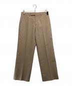 FENDIフェンディ）の古着「ウールスラックス」｜ベージュ