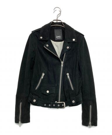 中古・古着通販】Denham (デンハム) スエードライダースジャケット