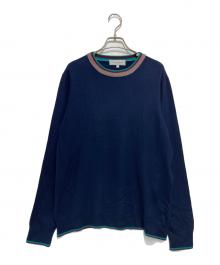 Salvatore Ferragamo（サルヴァトーレ フェラガモ）の古着「ウールニット」｜ネイビー