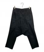 Y's PINKワイズ ピンク）の古着「サルエルパンツ」｜ブラック
