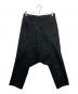 Y's PINK（ワイズ ピンク）の古着「サルエルパンツ」｜ブラック