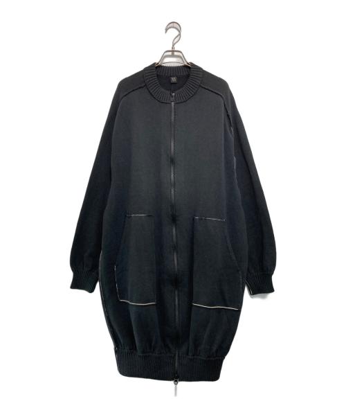 Y's（ワイズ）Y's (ワイズ) ジップロングカーディガン グレー サイズ:2の古着・服飾アイテム