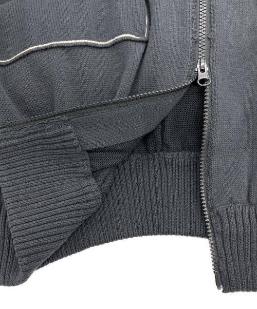 Y's（ワイズ）Y's (ワイズ) ジップロングカーディガン グレー サイズ:2の古着・服飾アイテム