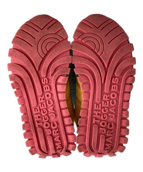 MARC JACOBS（マークジェイコブズ）MARC JACOBS (マークジェイコブズ) THE JOGGER ローカットスニーカー ブルー×イエロー サイズ:36の古着・服飾アイテム