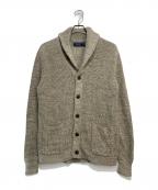 POLO RALPH LAURENポロ・ラルフローレン）の古着「ショールカラーカーディガン」｜ベージュ