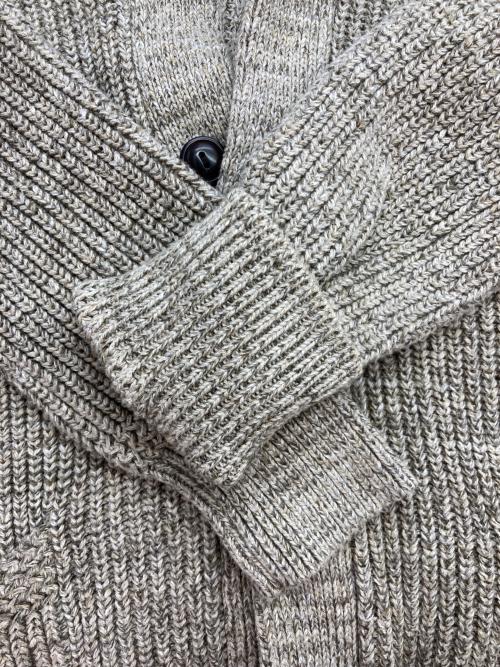 POLO RALPH LAUREN（ポロ・ラルフローレン）POLO RALPH LAUREN (ポロ・ラルフローレン) ショールカラーカーディガン ベージュ サイズ:Sの古着・服飾アイテム