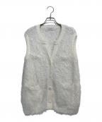 La TOTALITEラ ト―タリテ）の古着「フェザーベスト」｜ホワイト