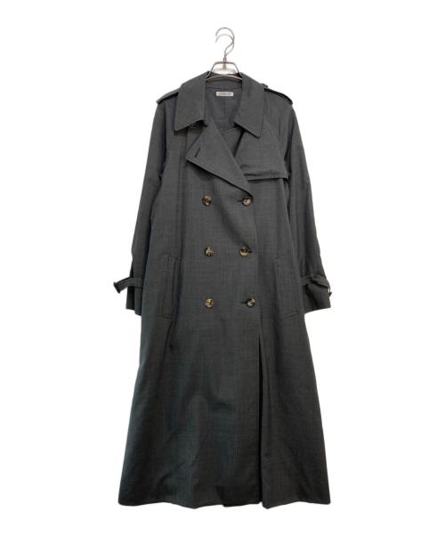 EVERYDAY I LIKE.（エヴリデイ アイ ライク）EVERYDAY I LIKE. (エヴリデイ アイ ライク) トレンチコート グレー サイズ:FREEの古着・服飾アイテム