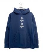 THE NORTH FACEザ ノース フェイス）の古着「座標プリントパーカー」｜ネイビー