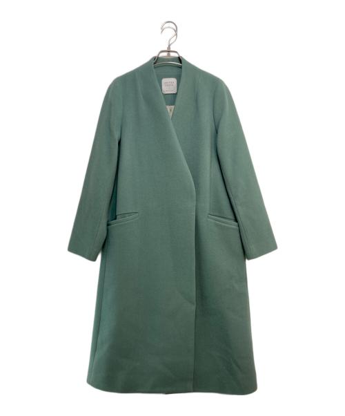 UNITED TOKYO（ユナイテッドトーキョー）UNITED TOKYO (ユナイテッドトーキョー) エクストラウールVネックコート グリーン サイズ:Sの古着・服飾アイテム
