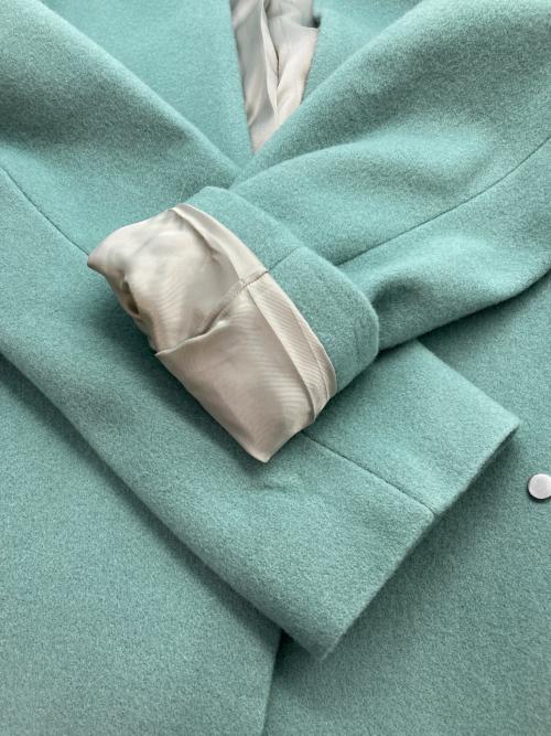 UNITED TOKYO（ユナイテッドトーキョー）UNITED TOKYO (ユナイテッドトーキョー) エクストラウールVネックコート グリーン サイズ:Sの古着・服飾アイテム