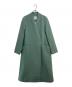 UNITED TOKYO（ユナイテッドトーキョー）の古着「エクストラウールVネックコート」｜グリーン