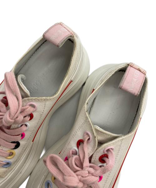 ALEXANDER McQUEEN（アレキサンダーマックイーン）ALEXANDER McQUEEN (アレキサンダーマックイーン) TREAD SLICK ローカットスニーカー ホワイト サイズ:36の古着・服飾アイテム