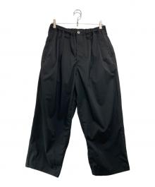 TIGHTBOOTH PRODUCTION（タイトブースプロダクション）の古着「DRY BAGGY SLACKS」｜ブラック