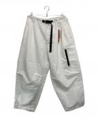 TIGHTBOOTH PRODUCTIONタイトブースプロダクション）の古着「RIPSTOP BALLOON CARGO PANTS」｜ホワイト