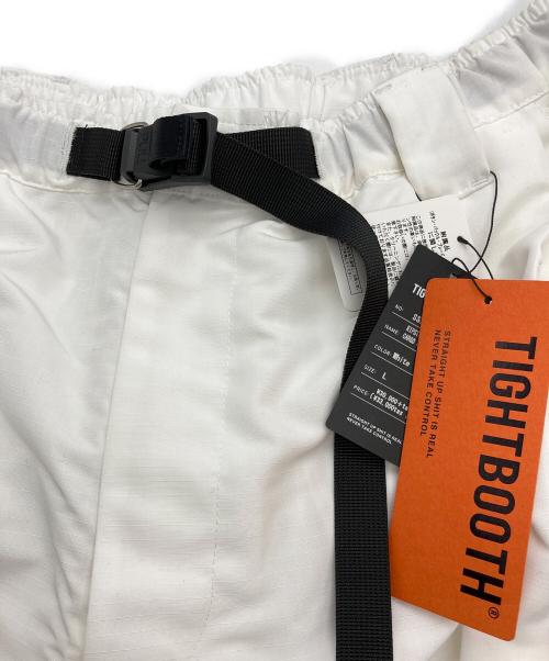 TIGHTBOOTH PRODUCTION（タイトブースプロダクション）TIGHTBOOTH PRODUCTION (タイトブースプロダクション) RIPSTOP BALLOON CARGO PANTS ホワイト サイズ:Lの古着・服飾アイテム