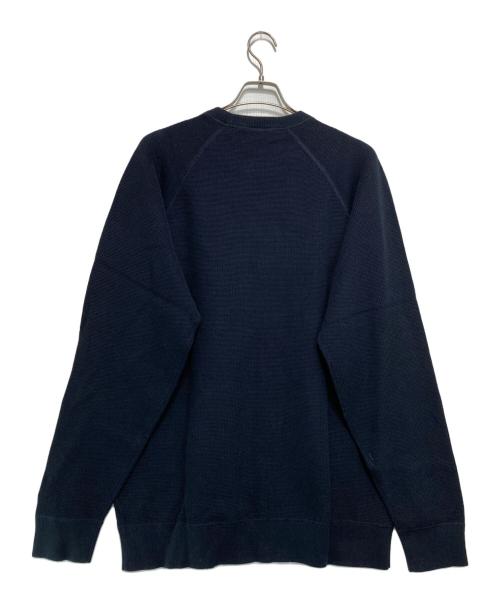 Carhartt WIP（カーハート ワークインプログレス）CARHARTT WIP (カーハート ワークインプログレス) CHASE KNIT SWEATER ネイビー サイズ:XXL 未使用品の古着・服飾アイテム