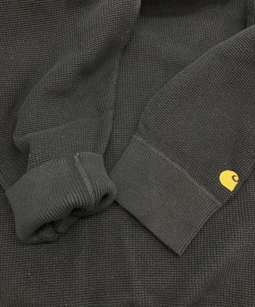 Carhartt WIP（カーハート ワークインプログレス）CARHARTT WIP (カーハート ワークインプログレス) CHASE KNIT SWEATER ネイビー サイズ:XXL 未使用品の古着・服飾アイテム