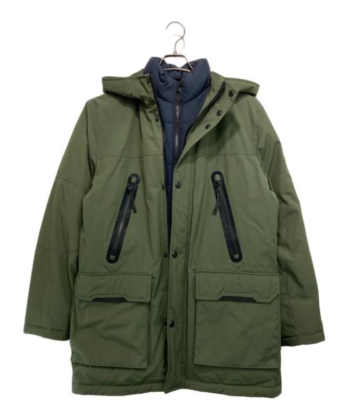 MICHAEL KORS（マイケル・コース）MICHAEL KORS (マイケル・コース) 中綿コート カーキ サイズ:Sの古着・服飾アイテム