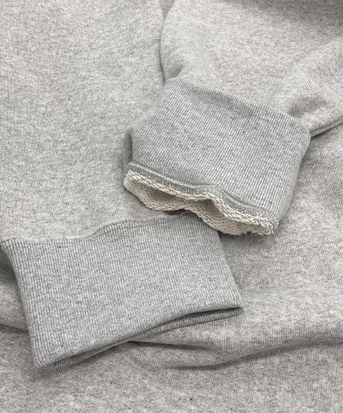 JIL SANDER+（ジルサンダープラス）JIL SANDER+ (ジルサンダープラス) LOGO SWEATSHIRT グレー サイズ:Lの古着・服飾アイテム