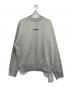JIL SANDER+（ジルサンダープラス）の古着「LOGO SWEATSHIRT」｜グレー