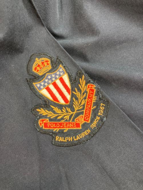POLO RALPH LAUREN（ポロ・ラルフローレン）POLO RALPH LAUREN (ポロ・ラルフローレン) ミリタリーシャツ ネイビー サイズ:XLの古着・服飾アイテム