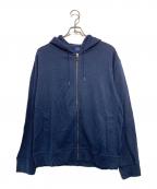 POLO RALPH LAURENポロ・ラルフローレン）の古着「ヘリンボーンジップパーカー」｜ネイビー
