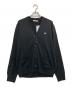 MAISON KITSUNE（メゾンキツネ）の古着「TRICOLOR FOX PATCH CLASSIC CARDIGAN」｜ブラック