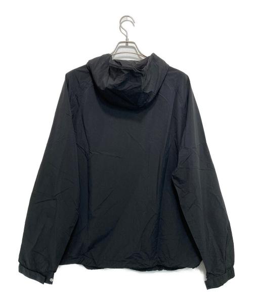 maison kitsune（メゾンキツネ）MAISON KITSUNE (メゾンキツネ) Classic Fox Patch Windbreaker ブラック サイズ:L 未使用品の古着・服飾アイテム