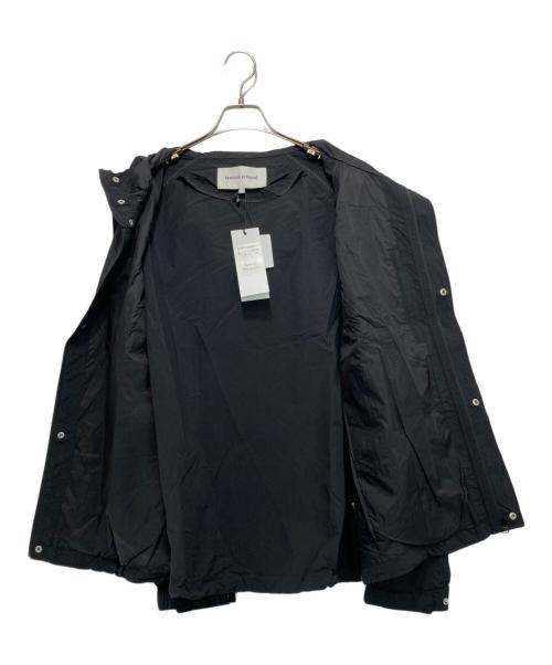maison kitsune（メゾンキツネ）MAISON KITSUNE (メゾンキツネ) Classic Fox Patch Windbreaker ブラック サイズ:L 未使用品の古着・服飾アイテム