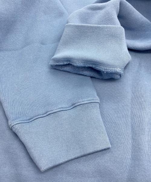 maison kitsune（メゾンキツネ）maison kitsune (メゾンキツネ) BOLD FOX HEAD PATCH COMFORT SWEATSHIRT スカイブルー サイズ:XL 未使用品の古着・服飾アイテム