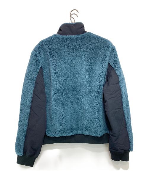 maison kitsune（メゾンキツネ）maison kitsune (メゾンキツネ) FLASH FOX FLEECE JACKET ブルー サイズ:XL 未使用品の古着・服飾アイテム
