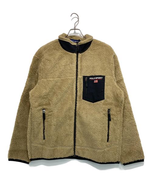 POLO SPORT（ポロスポーツ）POLO SPORT (ポロスポーツ) フリースジャケット ベージュ サイズ:L 未使用品の古着・服飾アイテム