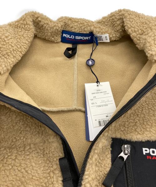 POLO SPORT（ポロスポーツ）POLO SPORT (ポロスポーツ) フリースジャケット ベージュ サイズ:L 未使用品の古着・服飾アイテム