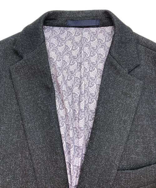 JOSEPH ABBOUD（ジョセフアブード）JOSEPH ABBOUD (ジョセフアブード) ツイーディージャージセットアップスーツ ネイビー サイズ:Lの古着・服飾アイテム