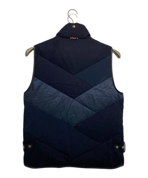 MONCLER GAMME BLEU（モンクレール ガム ブルー）MONCLER GAMME BLEU (モンクレール ガム ブルー) GILET ダウンベスト ネイビー サイズ:３の古着・服飾アイテム