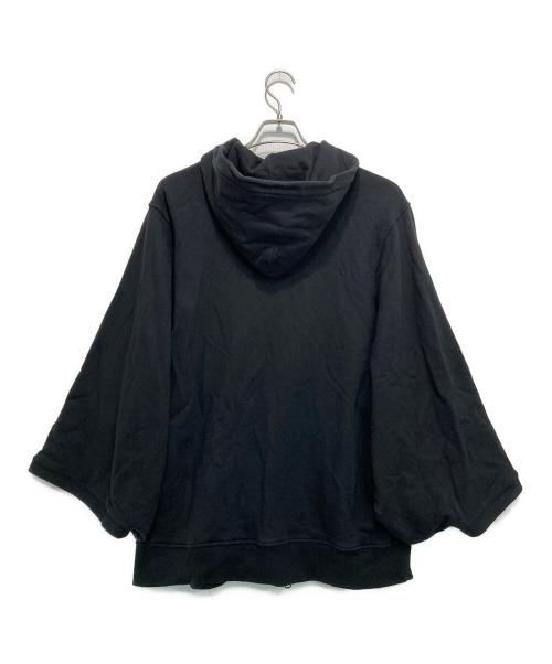 Kimono Factory nono（キモノファクトリー）Kimono Factory nono (キモノファクトリー) 着物パーカー ブラック サイズ:Lの古着・服飾アイテム