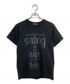 COMME des GARCONS×THE BEATLESコムデギャルソン×ビートルズ）の古着「プリントTシャツ」｜ブラック