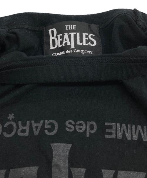 COMME des GARCONS（コムデギャルソン）COMME des GARCONS (コムデギャルソン) THE BEATLES (ビートルズ) プリントTシャツ ブラック サイズ:XSの古着・服飾アイテム
