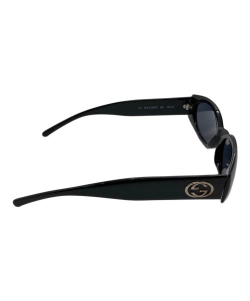 GUCCI（グッチ）GUCCI (グッチ) インターロッキングGサングラス ブラック サイズ:56□16-145の古着・服飾アイテム