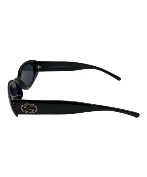 GUCCI（グッチ）GUCCI (グッチ) インターロッキングGサングラス ブラック サイズ:56□16-145の古着・服飾アイテム