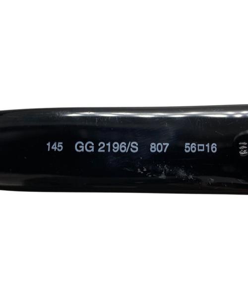 GUCCI（グッチ）GUCCI (グッチ) インターロッキングGサングラス ブラック サイズ:56□16-145の古着・服飾アイテム