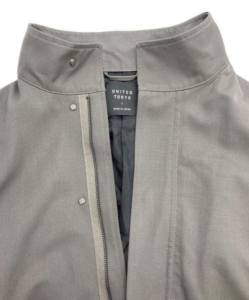 UNITED TOKYO（ユナイテッドトーキョー）UNITED TOKYO (ユナイテッドトーキョー) VISTO WOOL 2WAY スタンドモッズブルゾン ブラウン サイズ:1の古着・服飾アイテム