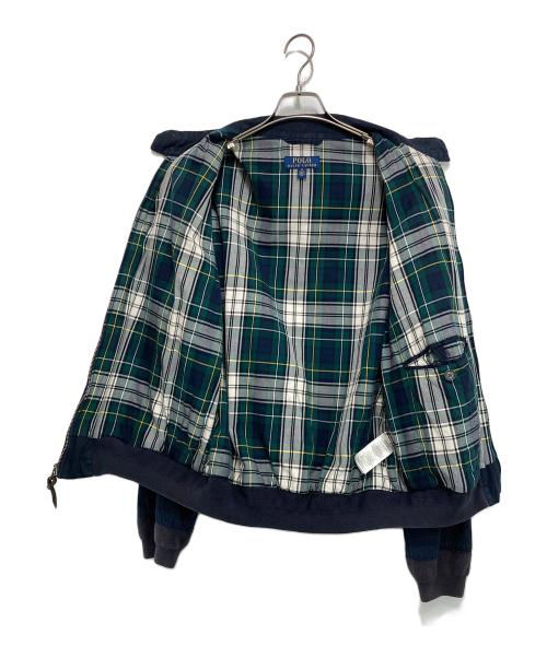 POLO RALPH LAUREN（ポロ・ラルフローレン）POLO RALPH LAUREN (ポロ・ラルフローレン) スイングトップ ネイビー サイズ:Mの古着・服飾アイテム