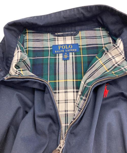 POLO RALPH LAUREN（ポロ・ラルフローレン）POLO RALPH LAUREN (ポロ・ラルフローレン) スイングトップ ネイビー サイズ:Mの古着・服飾アイテム