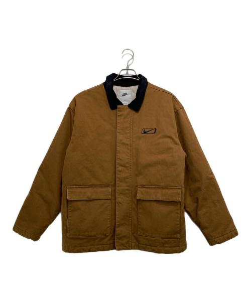 NIKE（ナイキ）NIKE (ナイキ) フィルド ワークジャケット ブラウン サイズ:XLの古着・服飾アイテム