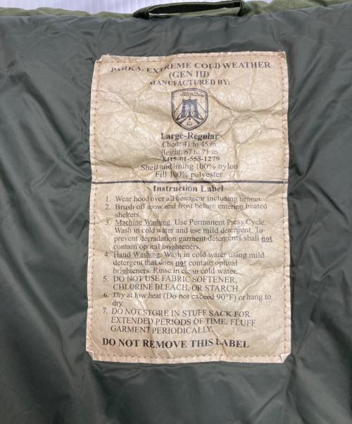 B.A.F.（ビーエーエフ）B.A.F. (ビーエーエフ) Level7 プリマロフトジャケット カーキ サイズ:Lの古着・服飾アイテム